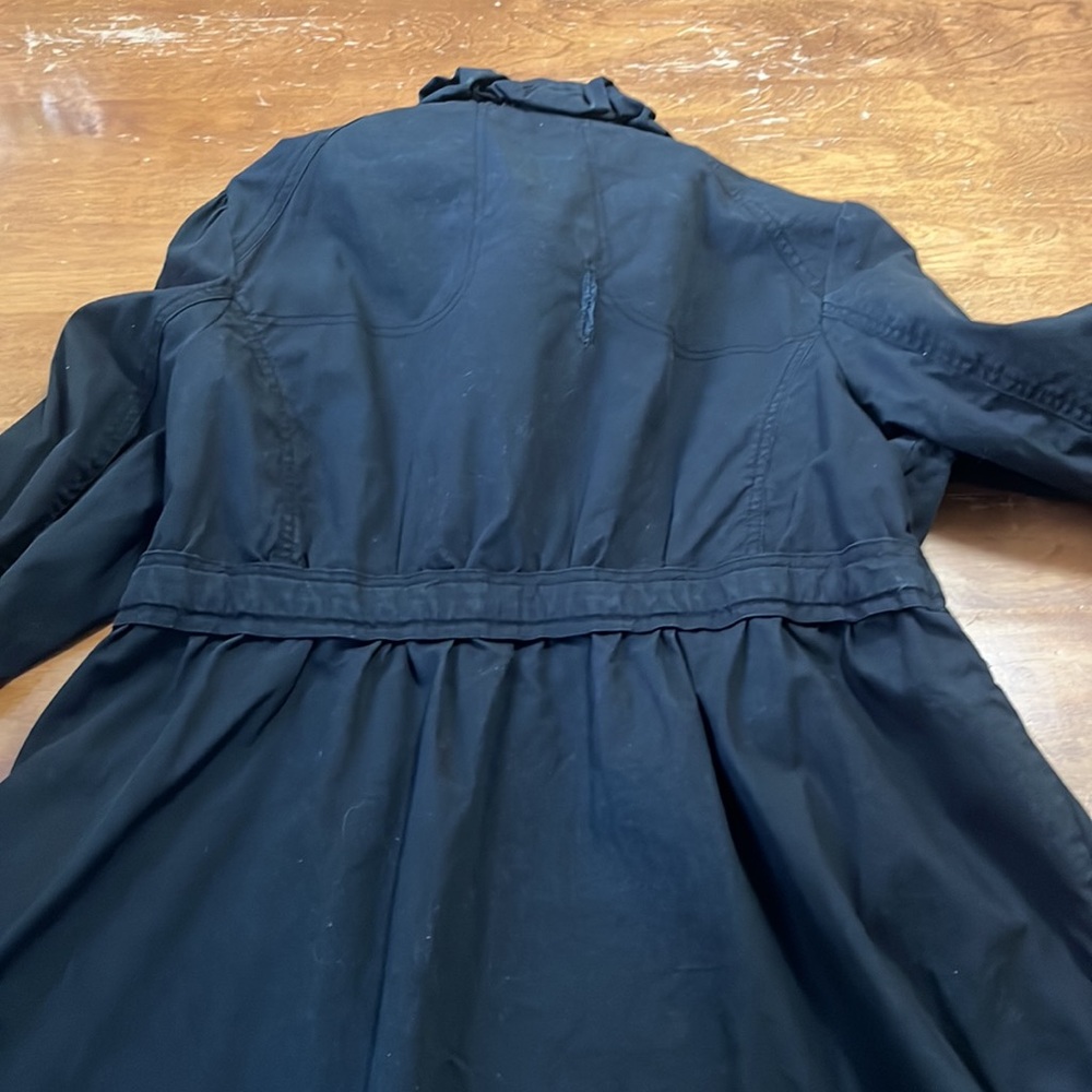 SWS Black Ruffle Collar Peplum Jacket - Picture 5 of 8